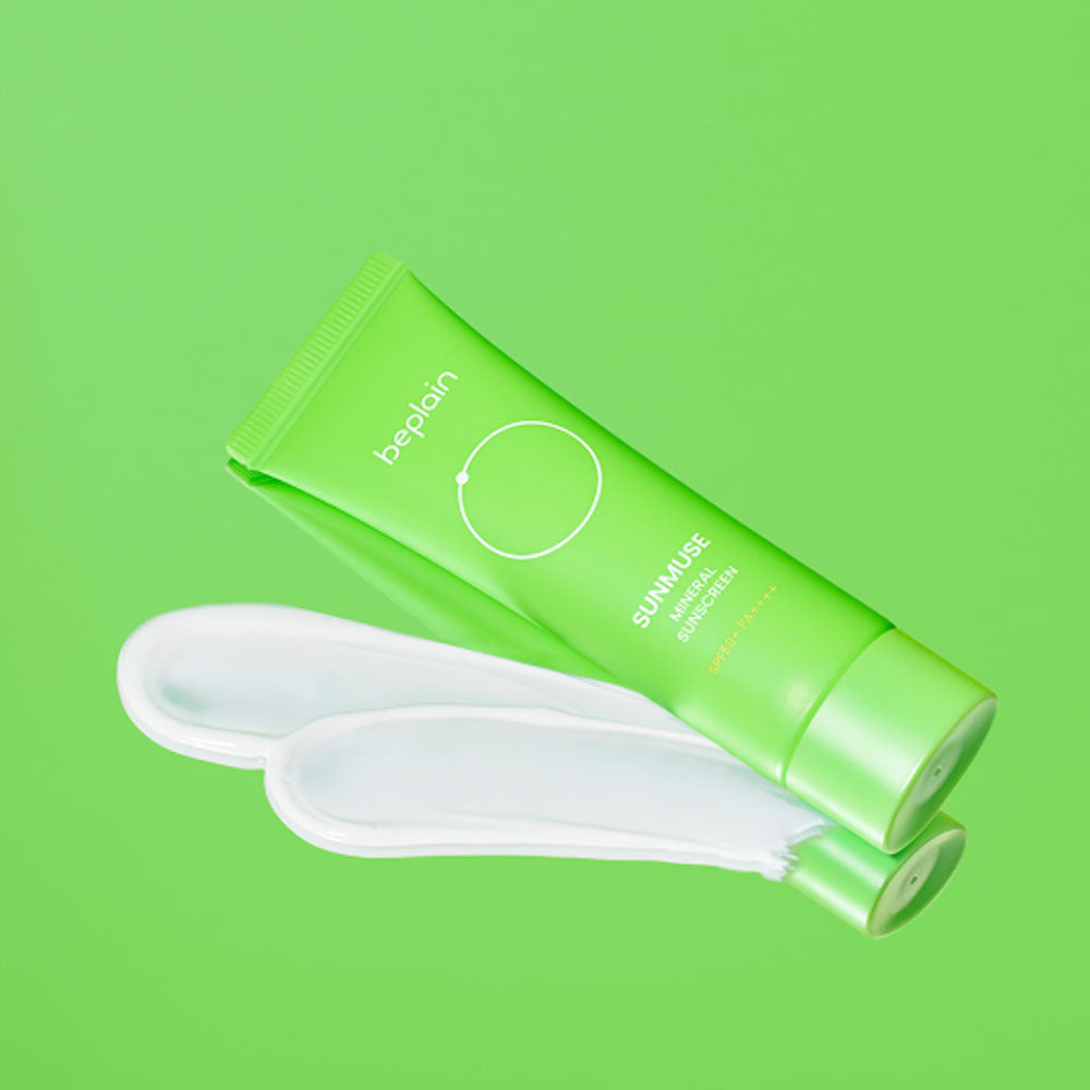 Beplain Sunmuse Mineral Sunscreen 50ml | Gentle SPF Protection for Sensitive Skin