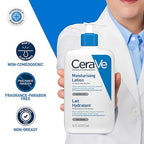 CeraVe Moisturising Lotion 473ml | Value Size Daily Hydration for Dry & Sensitive Skin