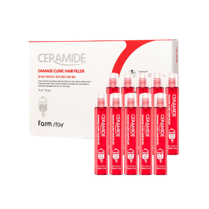 Farm Stay Damage Clinic Hair Filler 13ml x 10pcs