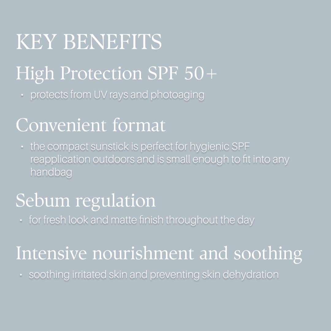 d'Alba Air Fit Fresh Sun Stick for Face & Body, Lightweight  SPF50+ Protection for All Skin Types, Easy and Hygienic Application