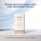 d'Alba Air Fit Fresh Sun Stick for Face & Body, Lightweight  SPF50+ Protection for All Skin Types, Easy and Hygienic Application