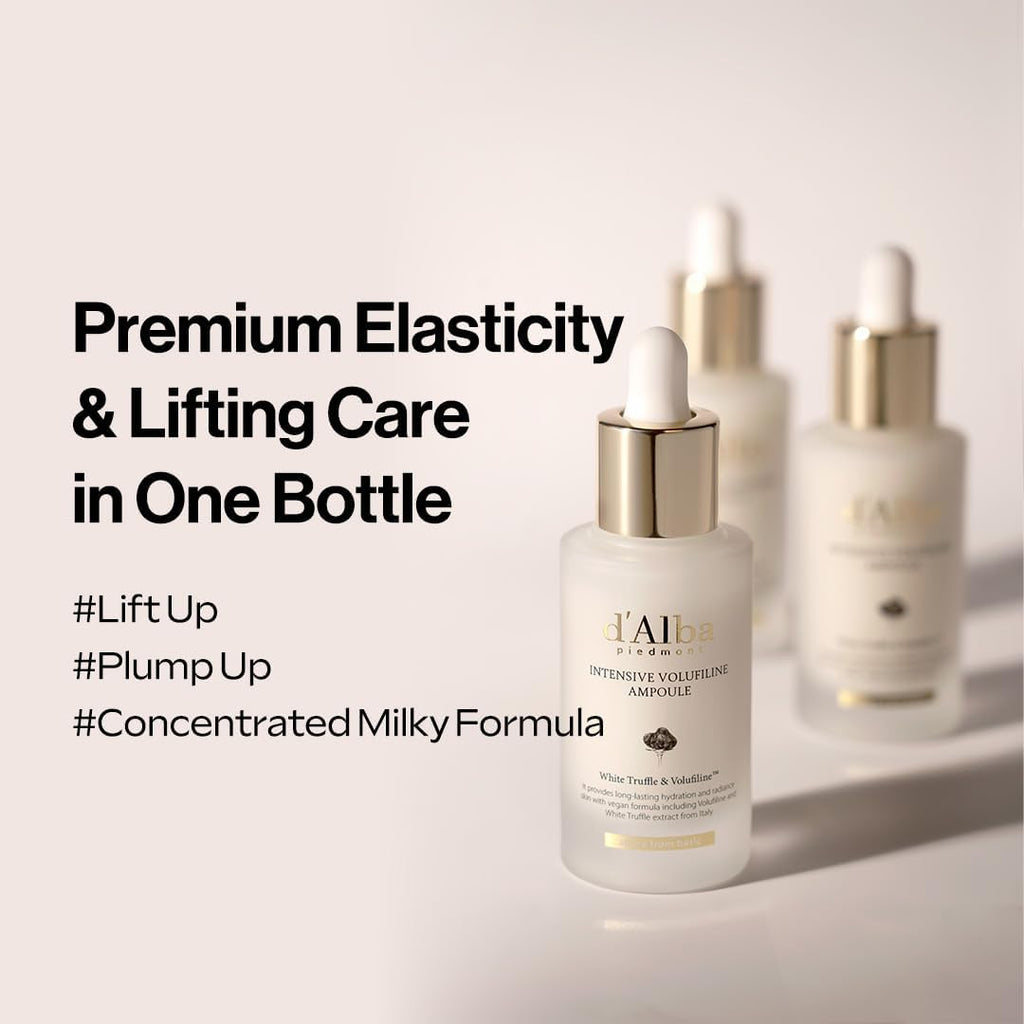 d'Alba Volufiline Ampoule 30ml – White Truffle Firming & Lifting Vegan Anti-Aging Serum