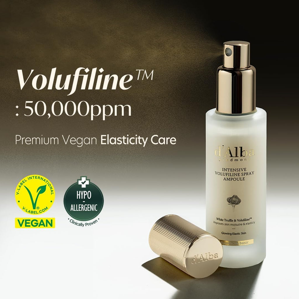d'Alba Intensive Volufiline Spray Ampoule – Firming & Hydrating Anti-Aging Mist (50ml)