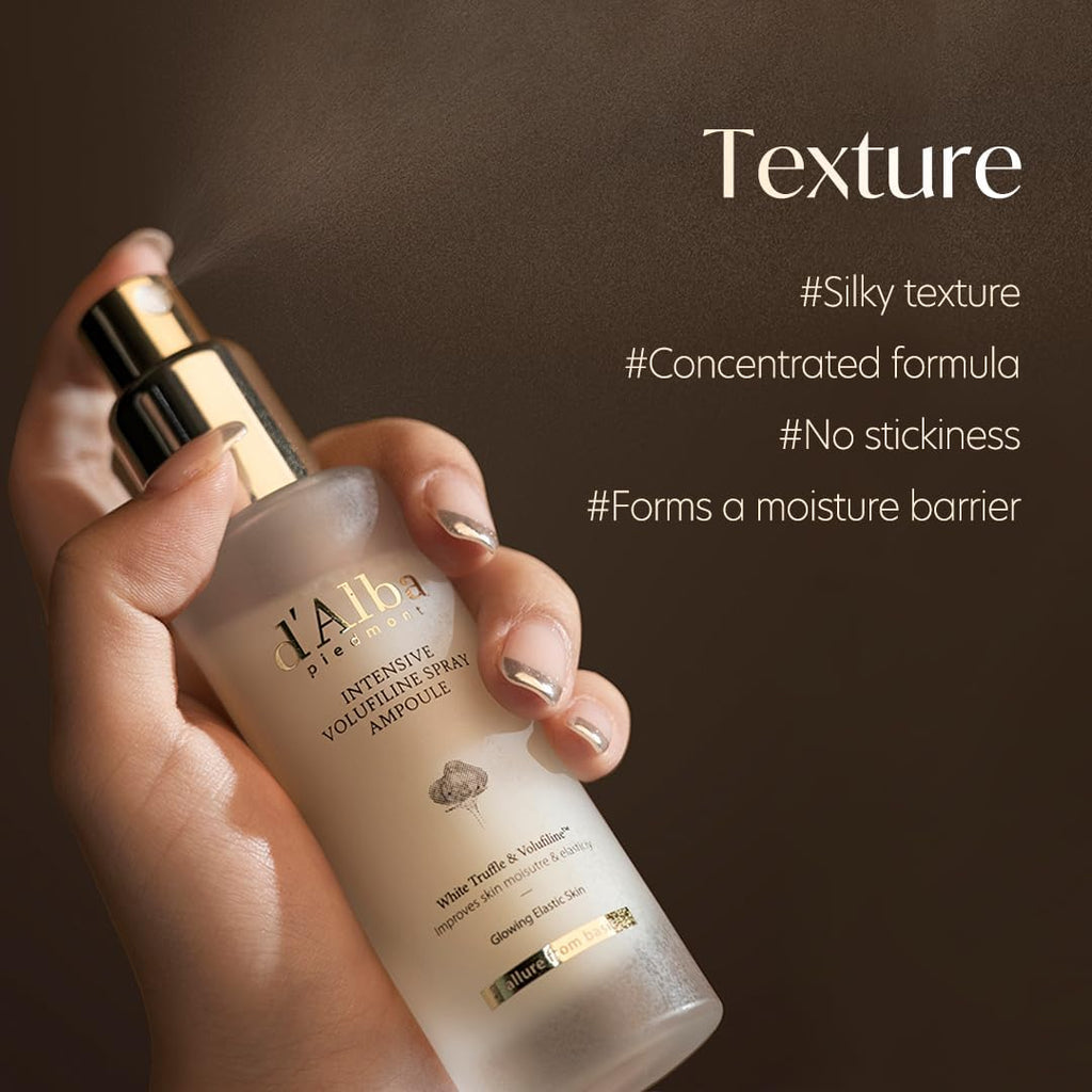 d'Alba Intensive Volufiline Spray Ampoule – Firming & Hydrating Anti-Aging Mist (50ml)