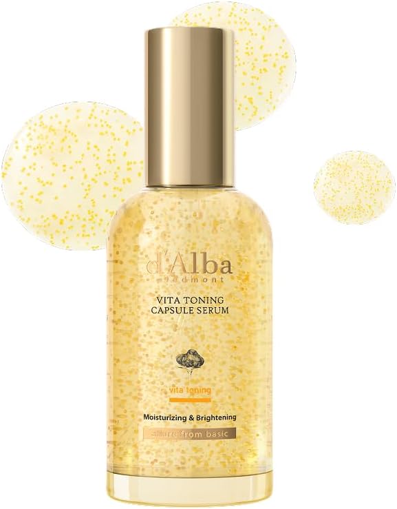 d'Alba White Truffle Oil Capsule Serum – Brightening & Anti-Aging Vitamin Serum (100ml)