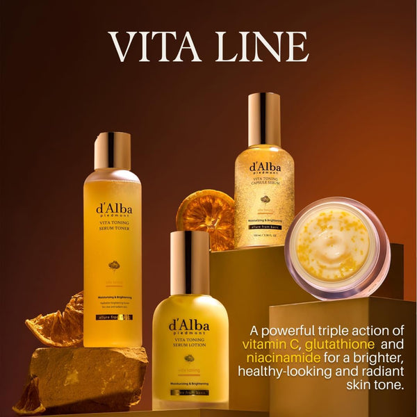 d'Alba White Truffle Oil Capsule Serum – Brightening & Anti-Aging Vitamin Serum (100ml)