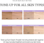 d'Alba Waterfull Tone-Up Sunscreen SPF50+ PA++++ – Brightening UV Protection & Makeup Base (50ml)