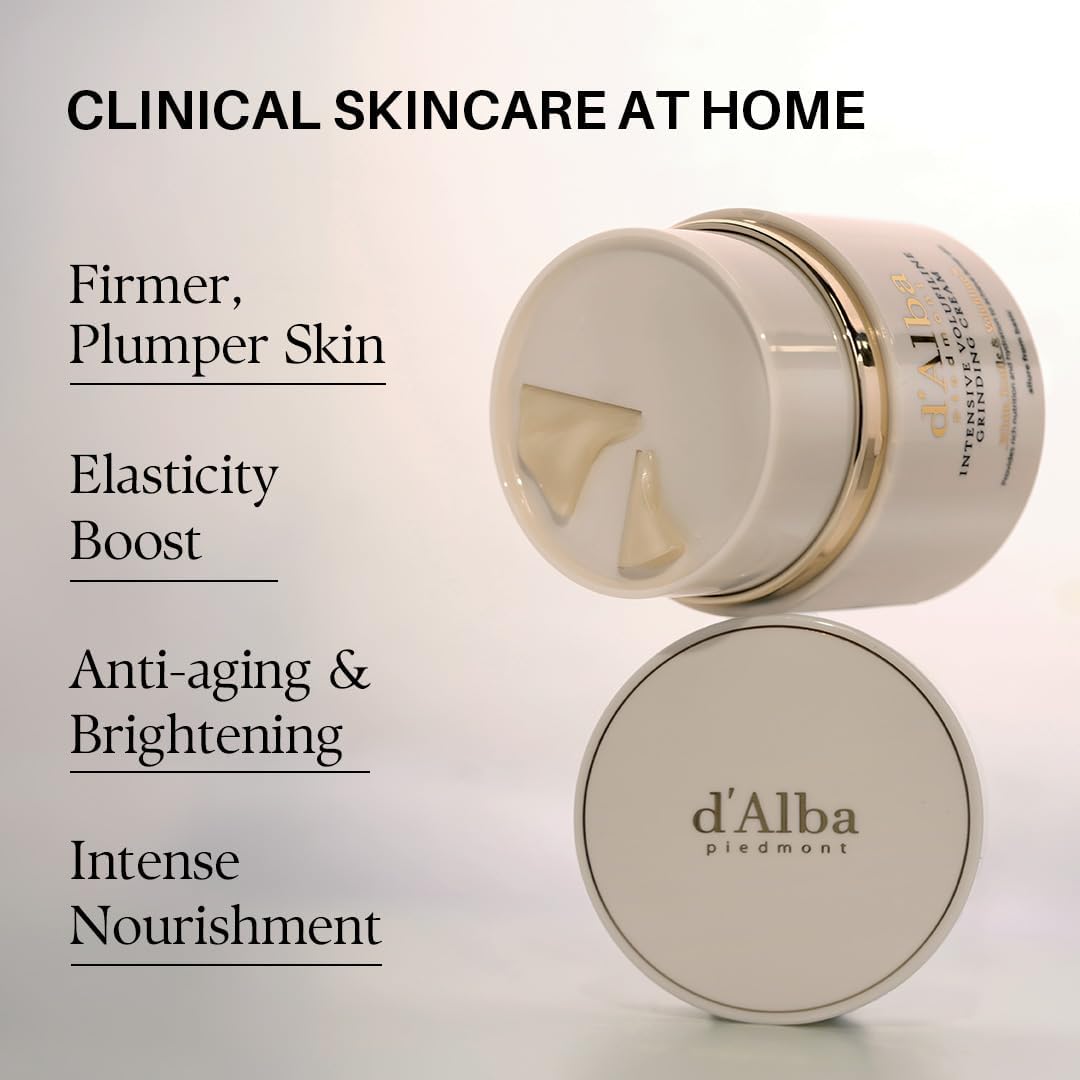 d'Alba White Truffle Intensive Grinding Cream – Firming & Nourishing Vegan Skincare 45gm