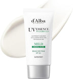 d'Alba White Truffle Waterfull Mild Sunscreen SPF50+ – Mineral UV Protection for Sensitive Skin (50ml)