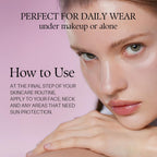 d’Alba Piedmont Italian White Truffle Waterfull Tone-Up Sunscreen SPF 50+ | Vegan Pink Tinted Moisturizer & Brightening Sun Cream