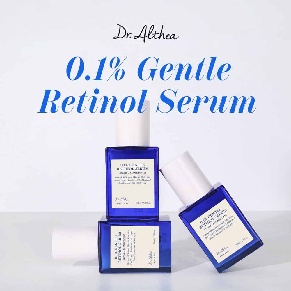 DR.ALTHEA 0.1% Gentle Retinol Serum 30ml Korean Anti-Aging Serum