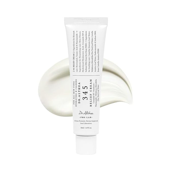 DR.ALTHEA 345 Relief Cream 50ml | Soothing Barrier Repair Moisturizer for Sensitive Skin