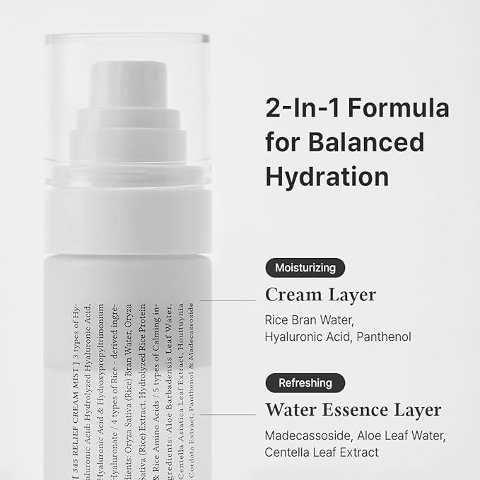 DR.ALTHEA 345 Relief Cream Mist 100ml Hydrating Korean Face Mist