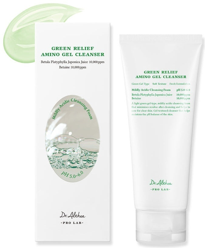 DR.ALTHEA Green Relief Amino Gel Cleanser 100ml Gentle Korean Cleanser