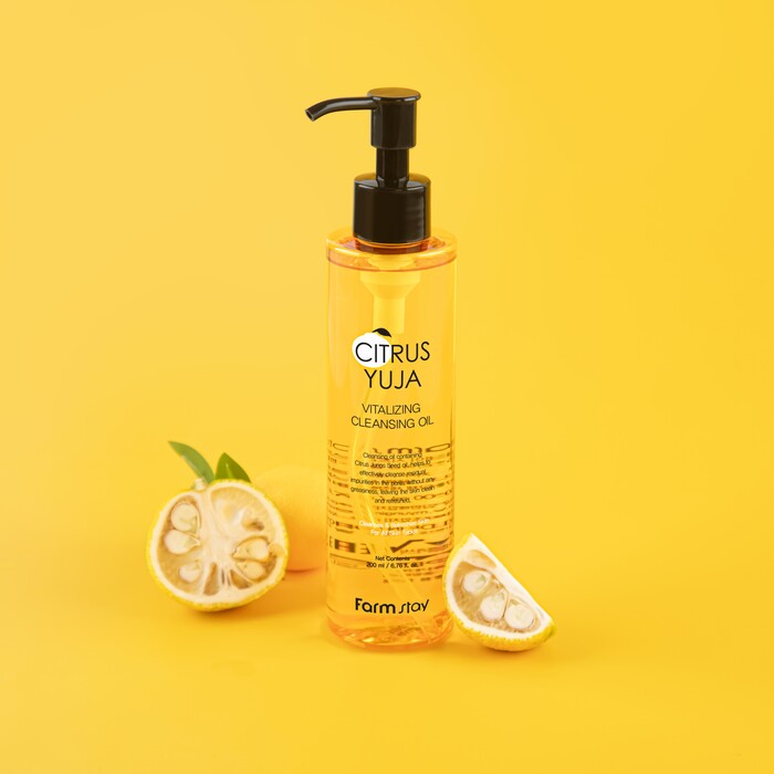 Farm Stay Citrus Yuja Vitalizing Cleansing Oil 200ml