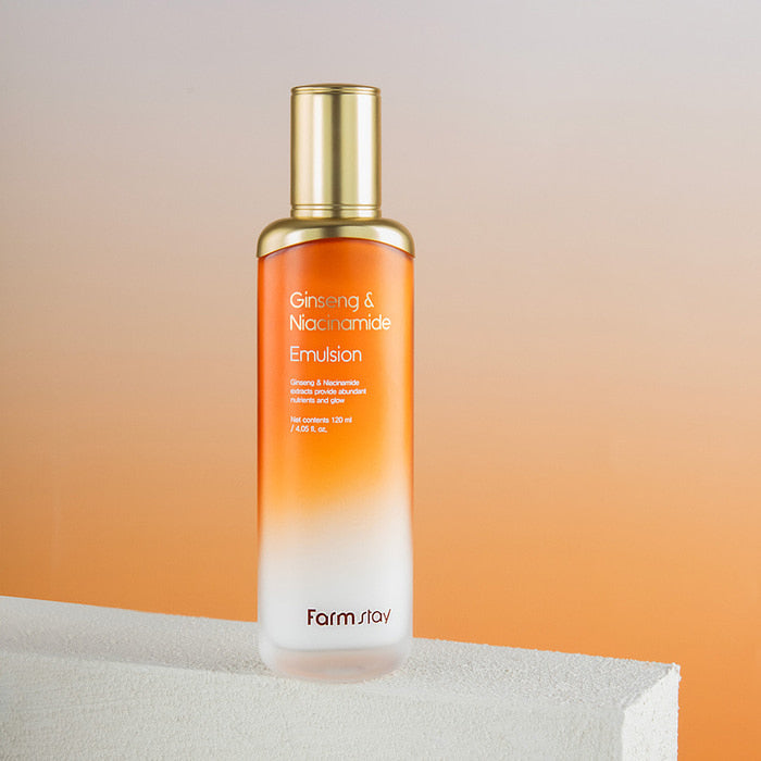 FARM STAY Ginseng & Niacinamide Emulsion 120ml