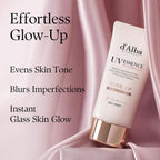 d’Alba Piedmont Italian White Truffle Waterfull Tone-Up Sunscreen SPF 50+ | Vegan Pink Tinted Moisturizer & Brightening Sun Cream