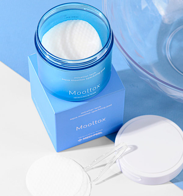 MEDIPEEL Aqua Mooltox Sparkling Pad 70pcs/140ml