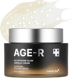 medicube AGE-R Glutathione Glow Capsule Facial Cream - Instant Lifting Moisturizer - Collagen Peptide For Hydrating Glow