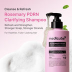 Medicube Rosemary PDRN Cooling Thickening Shampoo 400ml – Clarifying, Volume Boost & Scalp Care Shampoo