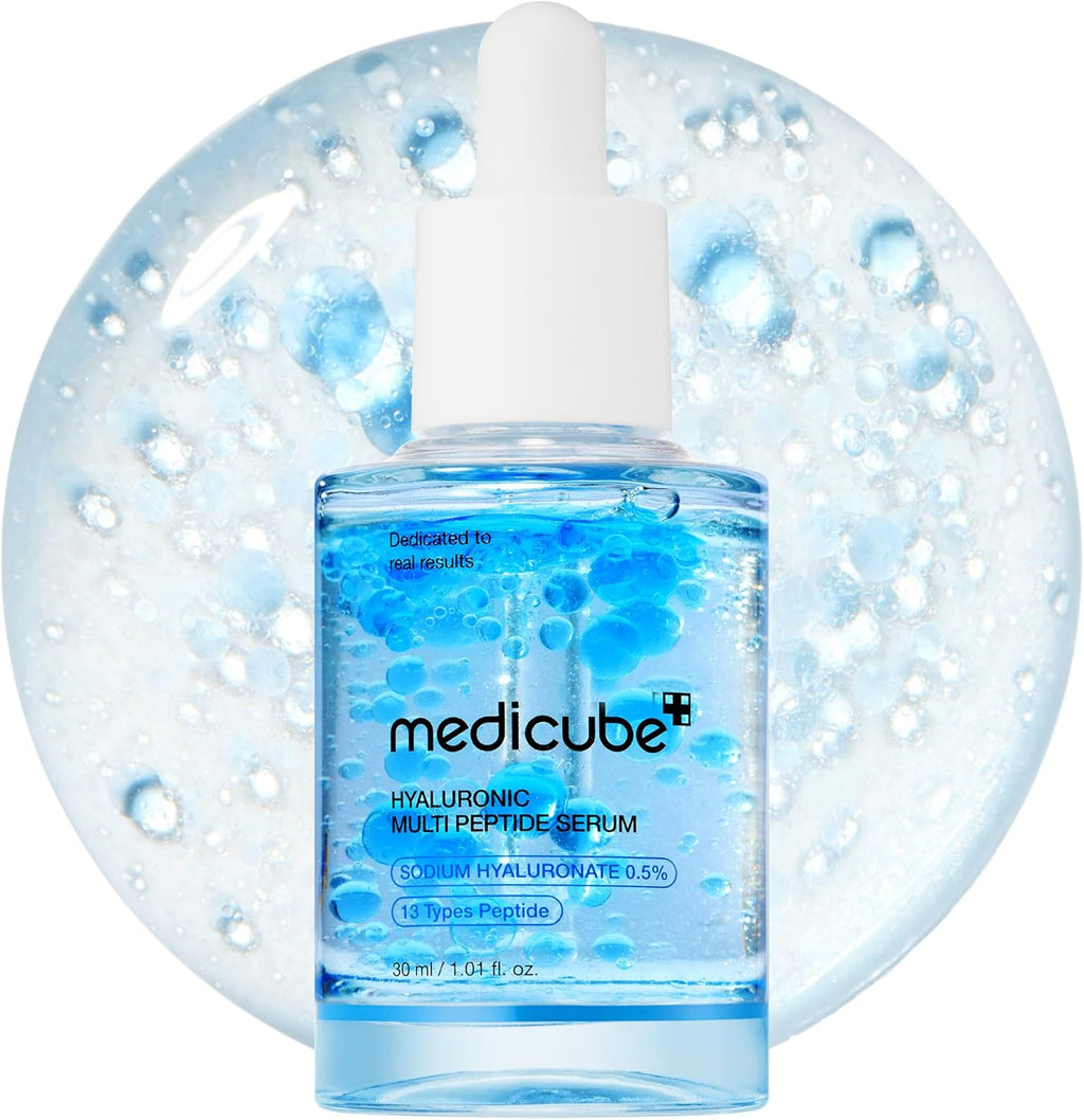 Medicube Hyaluronic Multi Peptide Serum 30ml - Serum for Glowing and Soothing - Facial Serum for All Skin Type