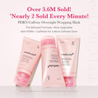 Medicube PDRN Caffeine Overnight Wrapping Peel-Off Mask 75ml – Firming, Depuffing & Glass Skin Glow Treatment