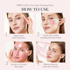 Medicube PDRN Caffeine Overnight Wrapping Peel-Off Mask 75ml – Firming, Depuffing & Glass Skin Glow Treatment