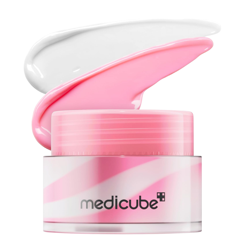 Medicube PDRN Lip Sleeping Mask Glow Balm 0.35oz – Overnight Hydrating Lip Care with Collagen & Shea Butter