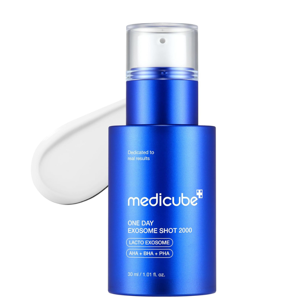 medicube Zero Exosome Shot 2,000 PPM Spicule Facial Serum | Pore Care, Dead Skin Cells, Skin Texture