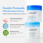 Medicube Zero Pore Pad Mild 155g | Gentle Calming Toner Pads for Exfoliation, Minimizing Pores, and Blackhead Removal with PHA - Ideal for All Skin Types - Korean Skin Care