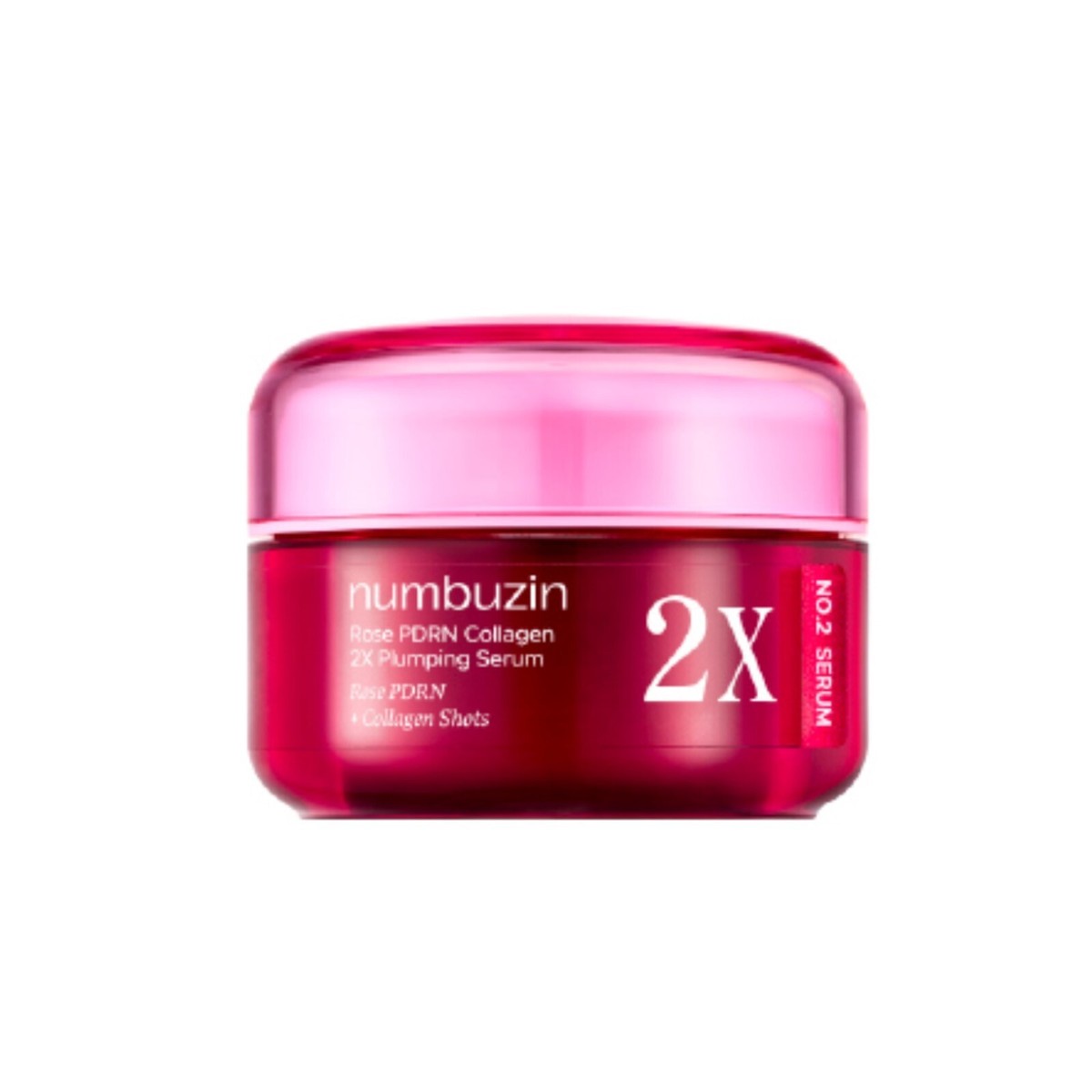 Numbuzin No.2 Rose PDRN Collagen 2X Plumping Serum 30ml