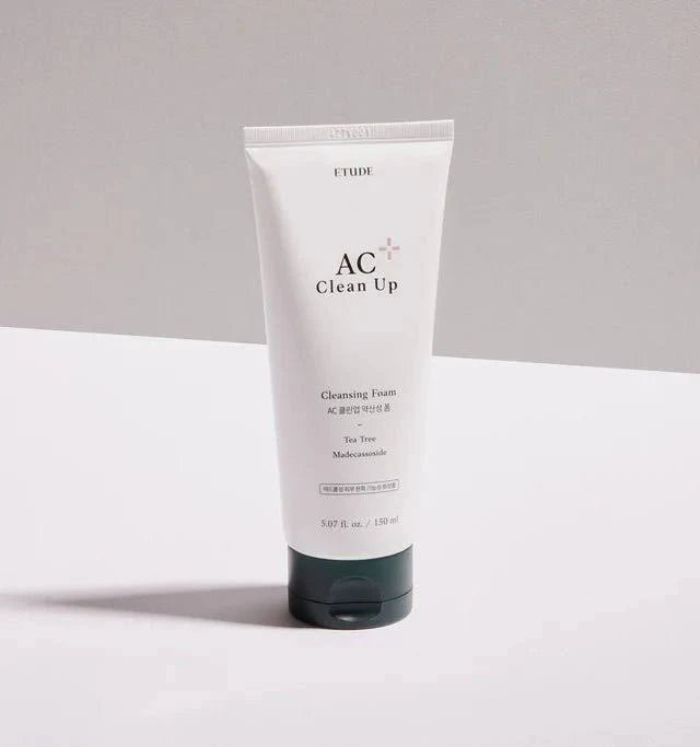 ETUDE AC CLEAN UP CLEANSING FOAM TEA TREE NADECASSOSIDE 150ML