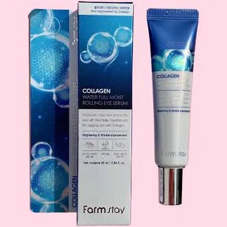 FARM STAY Hyaluronic Acid & Collagen Rolling Eye Serum 25ml