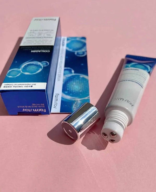 FARM STAY Hyaluronic Acid & Collagen Rolling Eye Serum 25ml