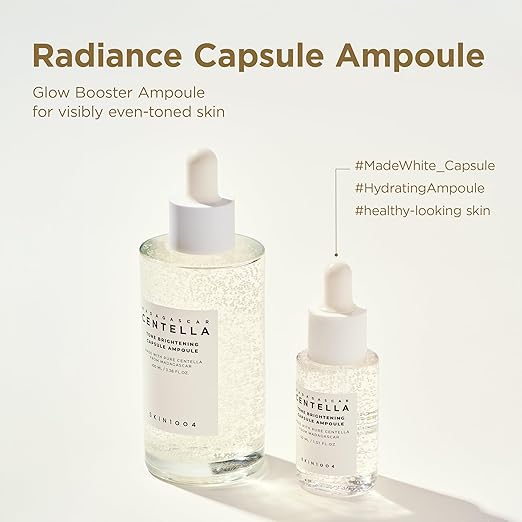 SKIN1004 Madagascar Centella Ampoule Kit | Korean Skincare Set for Sensitive Skin, Hydration & Barrier Repair