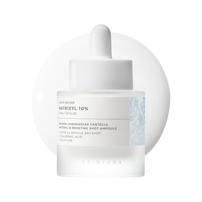 SKIN1004 Lab in Nature Matrixyl 10% Boosting Shot Ampoule 30ml | Peptide Anti-Aging Serum for Firming & Wrinkles