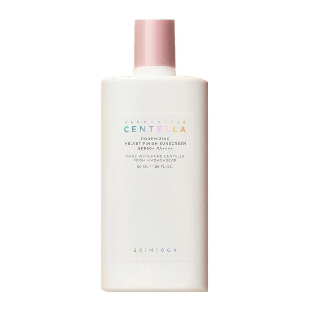 SKIN1004 Madagascar Centella Poremizing Velvet Finish Sunscreen 50ml | Matte Oil-Control SPF for Oily Skin