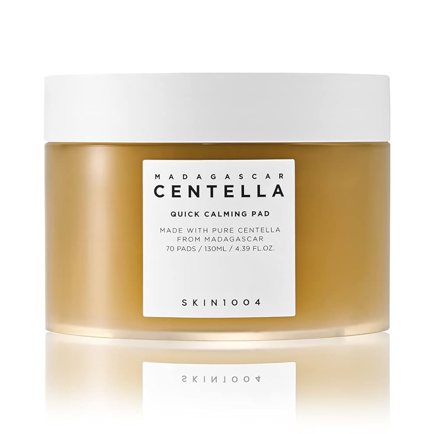 SKIN1004 Madagascar Centella Quick Calming Pad 130ml | Soothing Toner Pads for Sensitive Skin