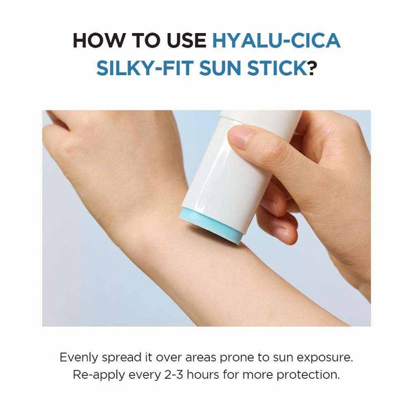SKIN1004 Madagascar Centella Hyalu-Cica Silky-Fit Sun Stick, 20g