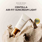 SKIN1004 Madagascar Centella Air-Fit Suncream Light SPF30 PA++++ 50ml | Lightweight Mineral Sunscreen for Sensitive Skin & Daily UV Protection