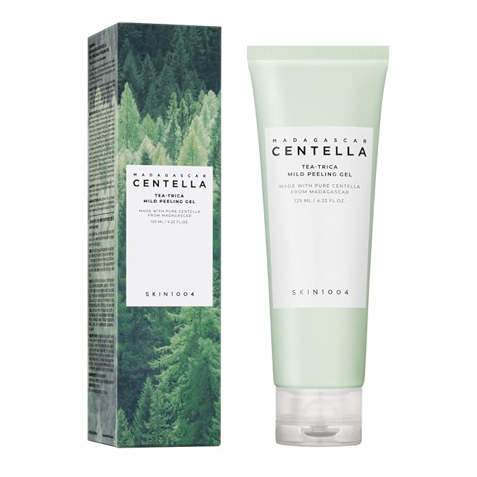 SKIN1004 Madagascar Centella Tea-Tree Mild Peeling Gel 125ml | Gentle Exfoliating Gel for Smooth Skin