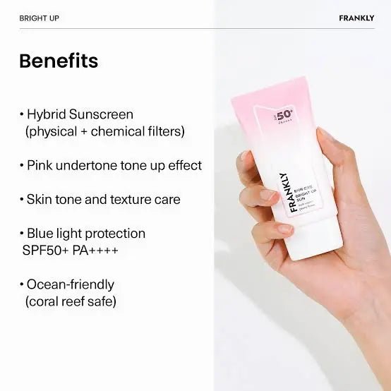 FRANKLY Bright Up Brightening & Tone Up Sunscreen 50ml